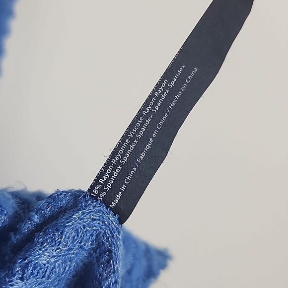 Out from under womens xs ribbed long sleeve oversized shirt button down boho - Picture 4 of 6